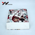 2018 Cute Custom Design Offset Print Logo Packing Cartoon Pattern Gift Paper Bag